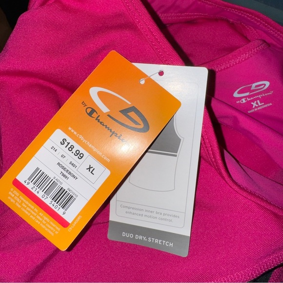 Champion Fuchsia Performance Tank Top Women’s Size X-Large - Picture 5 of 5